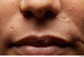HD Face Skin Elvira Jairo face lips mouth nose scar…